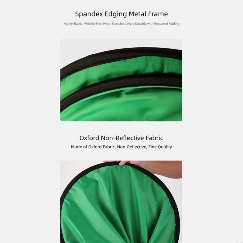 Green Screen Collapsible - CORA Kursi Streaming Langsung Latar Belakang