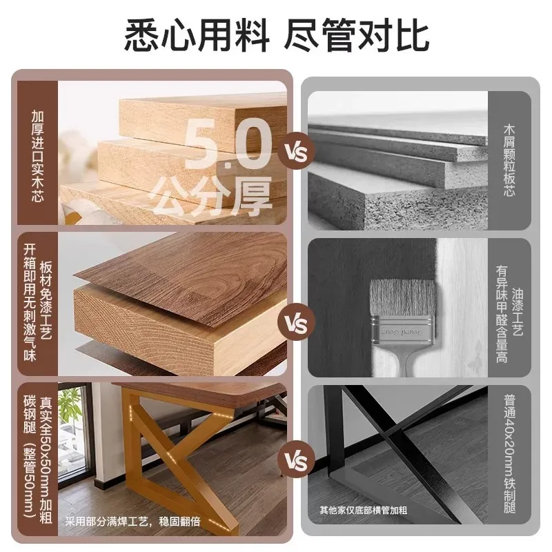 Meja Komputer Kayu Solid Meja  - Esports Gaming Furniture ulasan dan harga