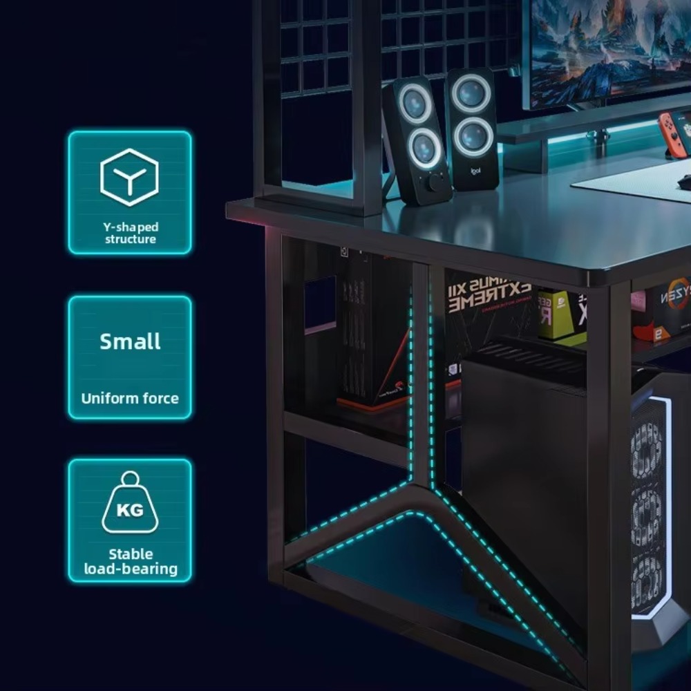 Meja Gaming Esports Modern Tah - Esports Gaming Furniture ulasan dan harga
