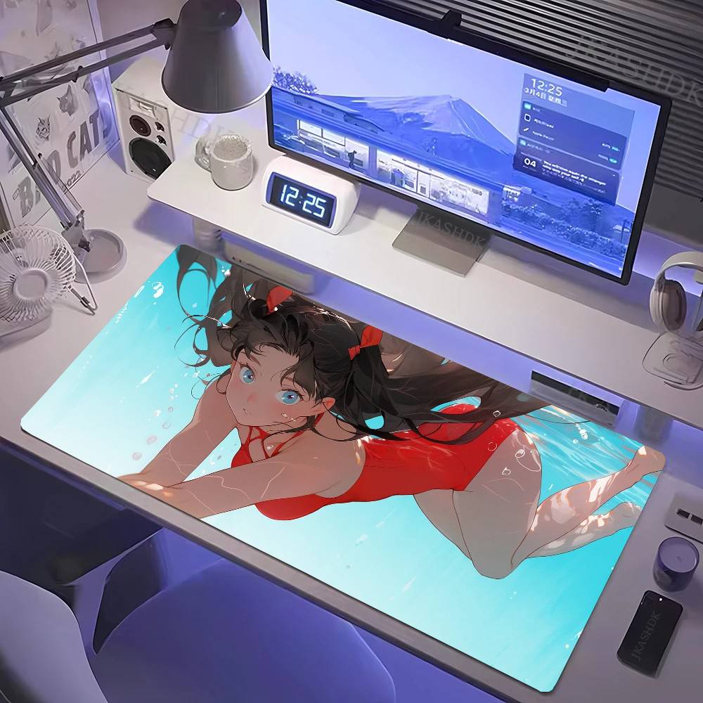 Tohsaka Rin Game Fate Mousepad - Esports Gaming Laptop ulasan dan harga