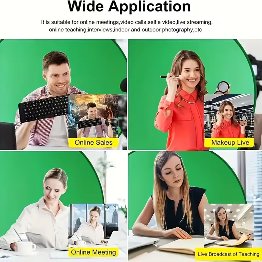 Kain Latar Belakang Layar Dua  - Green Screen Collapsible ulasan dan harga