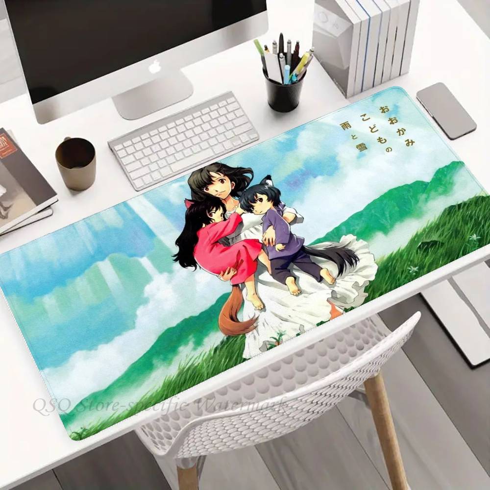 Wolf Children Mousepad Anti-se - Esports Gaming Laptop ulasan dan harga