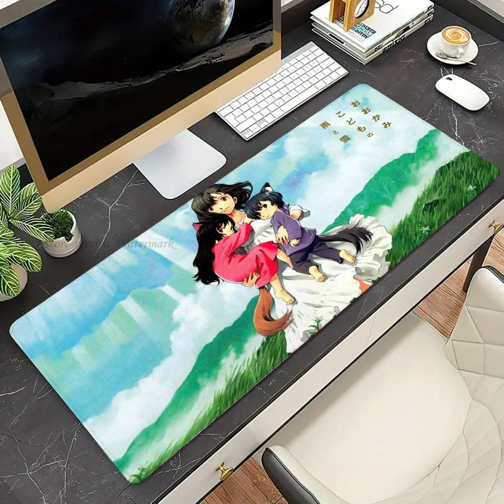 Wolf Children Mousepad Anti-se - Esports Gaming Laptop ulasan dan harga