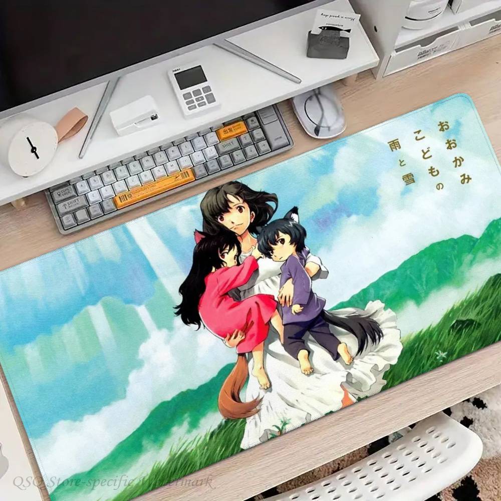 Wolf Children Mousepad Anti-se - Esports Gaming Laptop ulasan dan harga