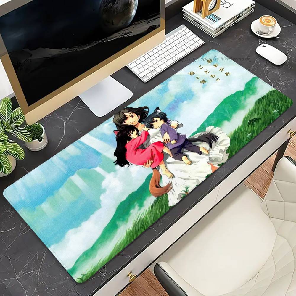 Wolf Children Mousepad Anti-se - Esports Gaming Laptop ulasan dan harga