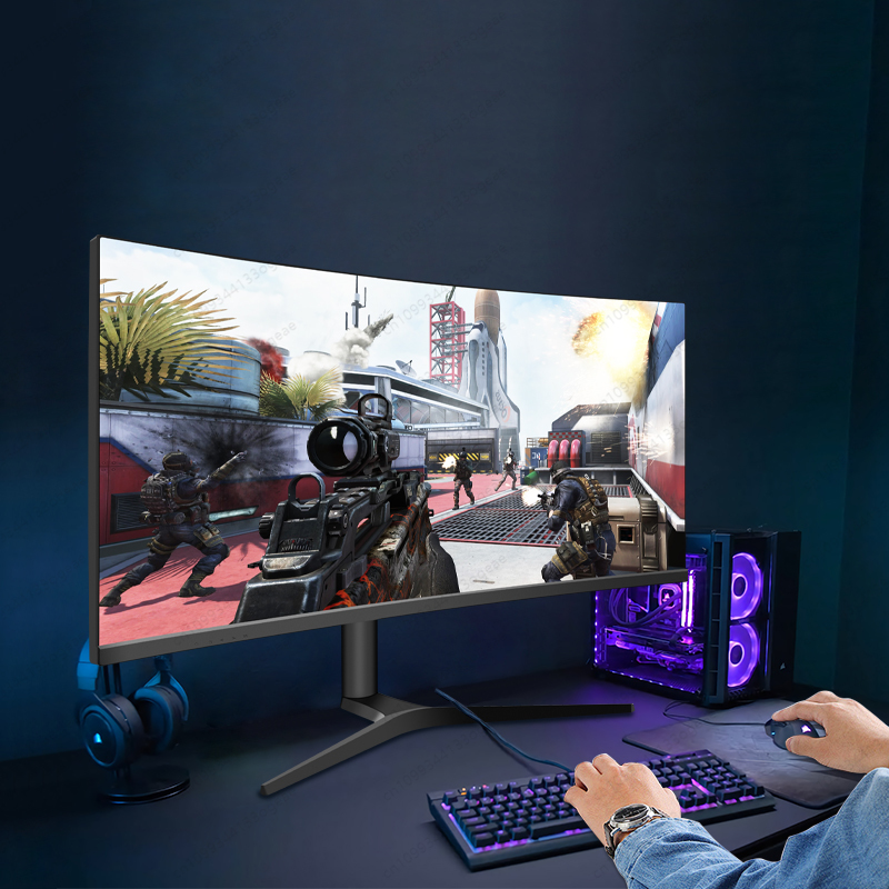 Monitor Gaming NanoIPS Lengkun - Gaming Monitor Curved ulasan dan harga