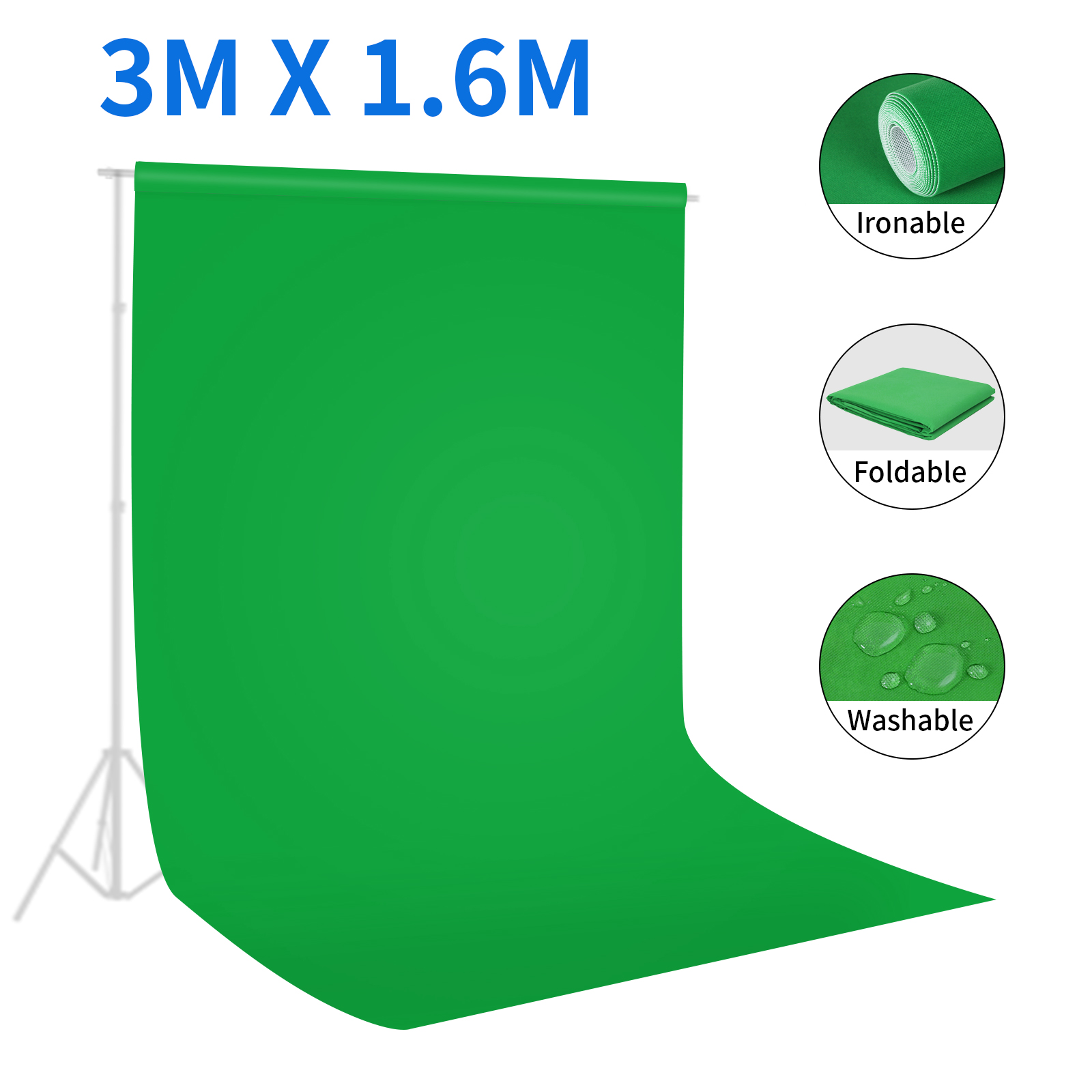 Selens latar belakang layar hi - Green Screen Collapsible ulasan dan harga