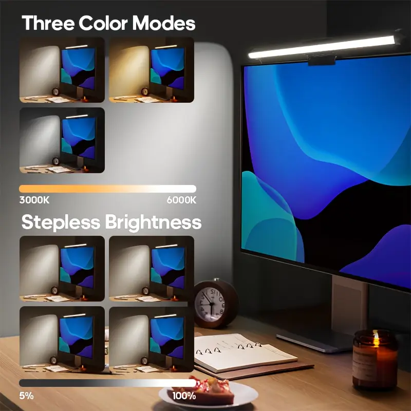 Lampu Meja LED USB, Lampu Gant - Gaming Monitor Curved ulasan dan harga