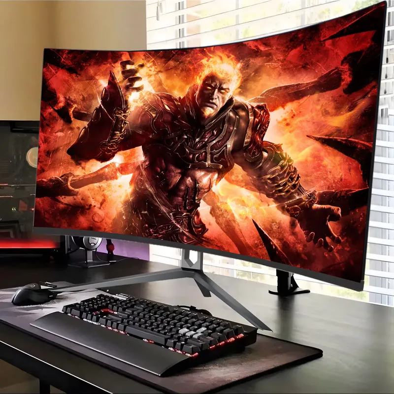 Monitor Lengkung FY 4K 240Hz L - Gaming Monitor Curved ulasan dan harga