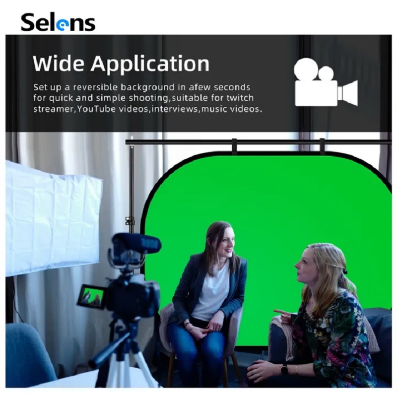 Selens Reflektor Portabel Dapa - Green Screen Collapsible ulasan dan harga