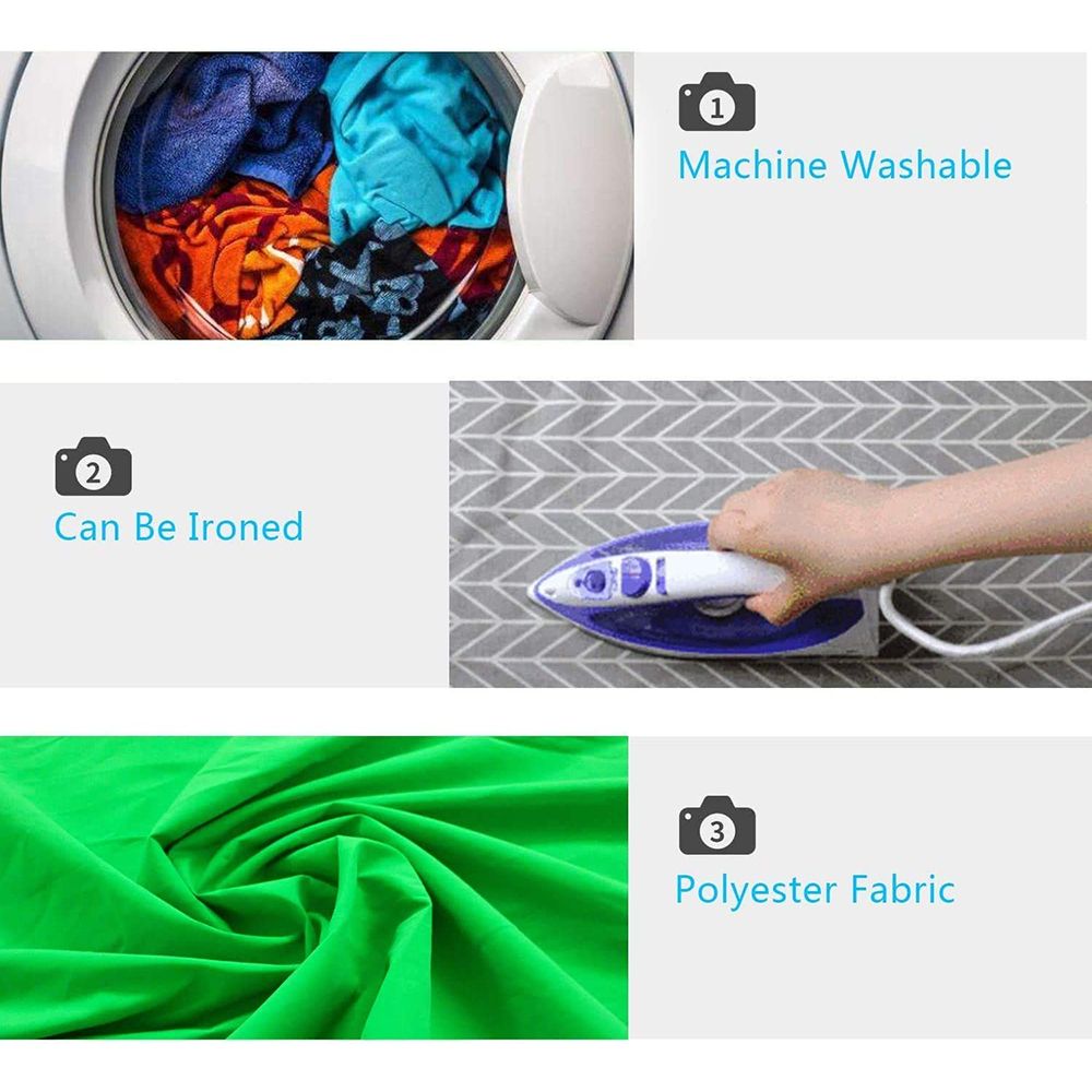 Kain Latar Belakang Fotografi  - Green Screen Collapsible ulasan dan harga